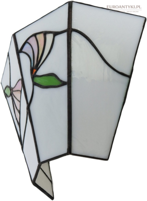 ręcznie lutowany kinkiet Tiffany