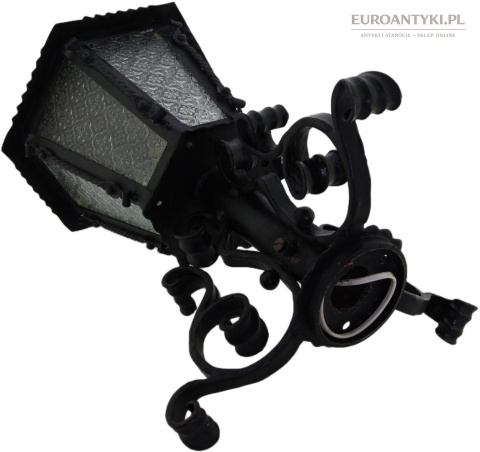 antyczna ozdobna lampa ogrodowa e27