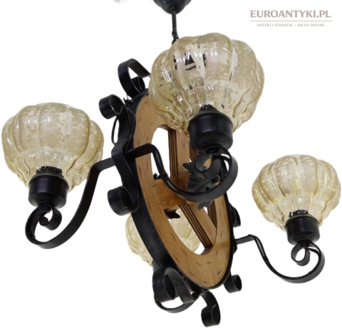 lampa do restauracji rustykalnej