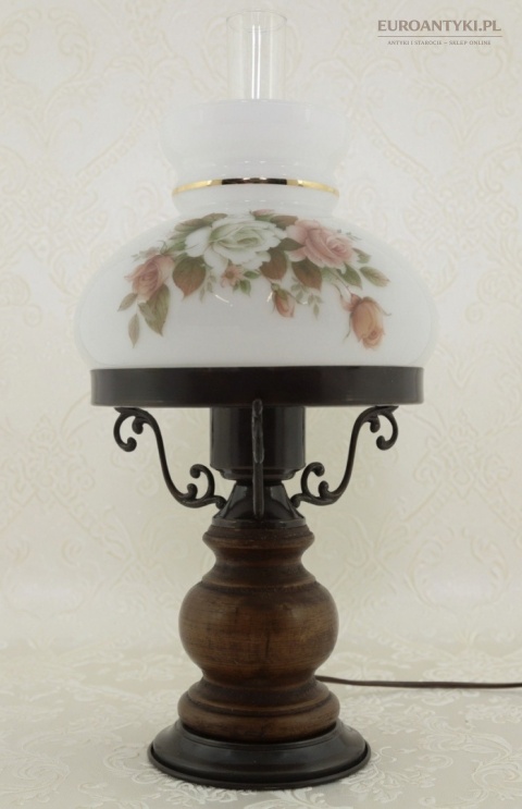rustykalna lampka do domu góralskiego