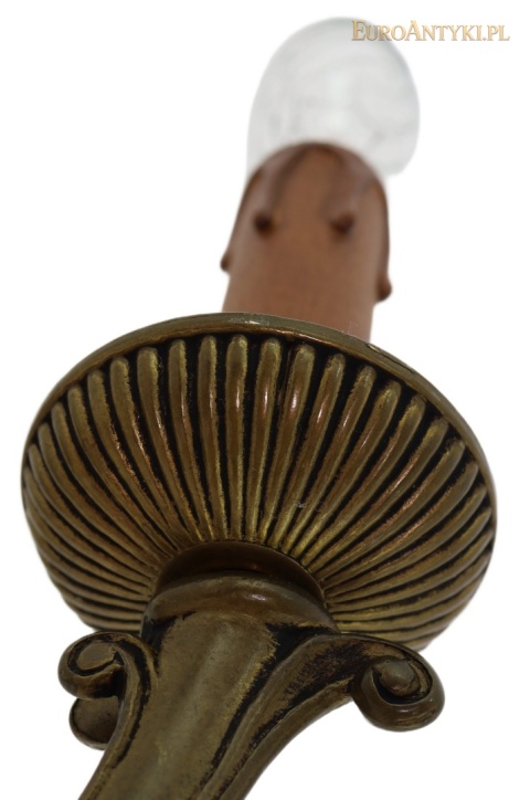 lampy z prawdziwego brązu