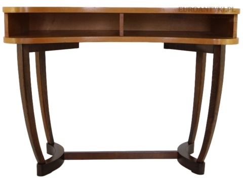 Sygnowana konsola Adolf Wrenger z lat 50. – mid-century modern z wpływami art déco