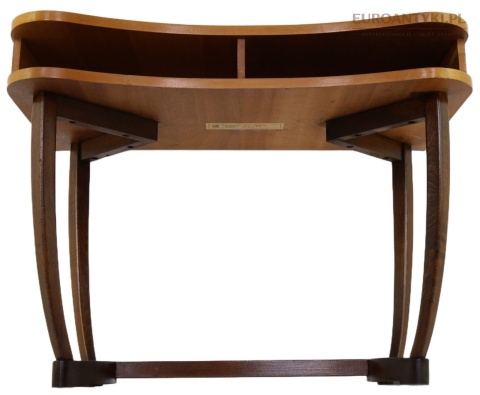Sygnowana konsola Adolf Wrenger z lat 50. – mid-century modern z wpływami art déco