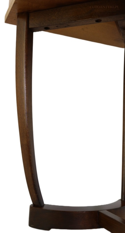 Sygnowana konsola Adolf Wrenger z lat 50. – mid-century modern z wpływami art déco