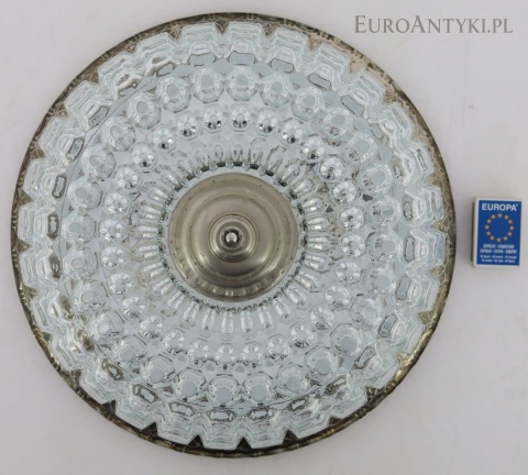 duży plafon szklany o średnicy pierścienia 32,5 cm