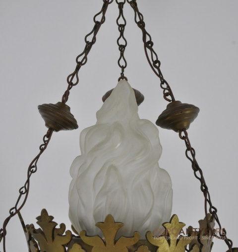 ANTYK STARA LAMPA ART NOUVEAU SECESJA JUGENDSTIL x