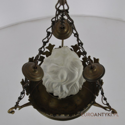 ANTYK STARA LAMPA ART NOUVEAU SECESJA JUGENDSTIL x