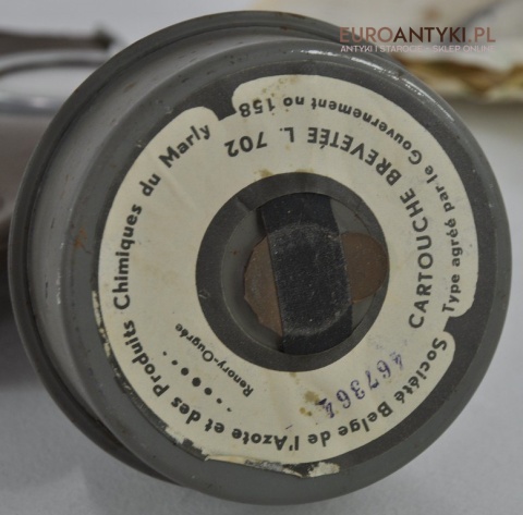 BELGIJSKA FRANCUSKA MASKA PRZECIW GAZOWA L.702 x