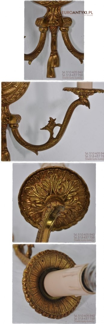 ZABYTKOWE KINKIETY LAMPKI LAMPY EMPIRE EMPIR STYL ANGIELSKI