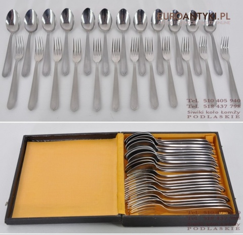KOMPLET obiadowy SZTUCCOW SZTUCCE lyzki widelce