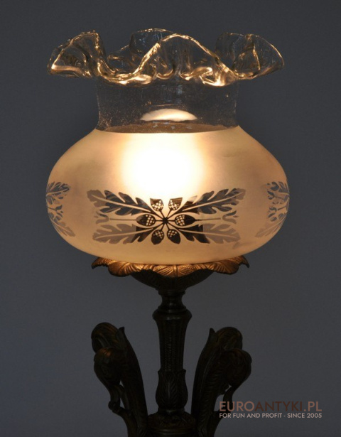 LAMPKA SECESYJNA ART NOUVEAU JUGENDSTIL ANTYK x