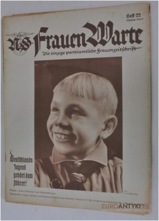 NS FRAUEN WARTE NAZI PROPAGANDA HEFT 22 1936/37