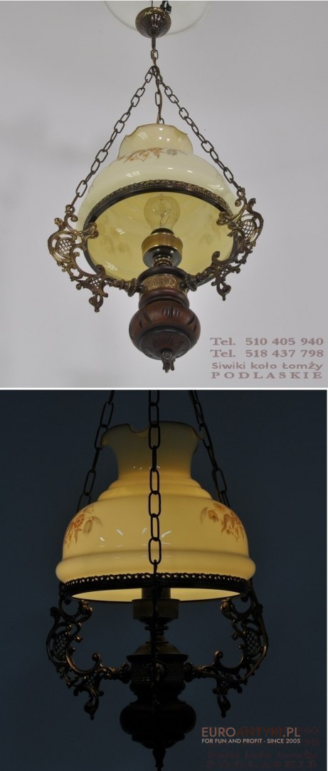 ZYRANDOL RUSTYKALNY STARA LAMPA RUSTYKALNA RUSTIC