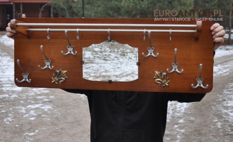 ANTYK STARA GARDEROBA WIESZAK HAKI WIESZAKI x