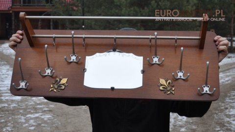 ANTYK STARA GARDEROBA WIESZAK HAKI WIESZAKI x