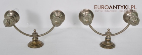 DUZE STARE SREBRNE KINKIETY LAMPKI STARE SREBRO