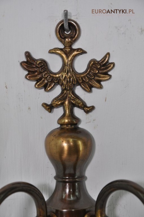 KLASYCZNE KINKIETY DO PAJAKA Z BRAZU LAMPKI x