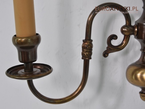 KLASYCZNE KINKIETY DO PAJAKA Z BRAZU LAMPKI x