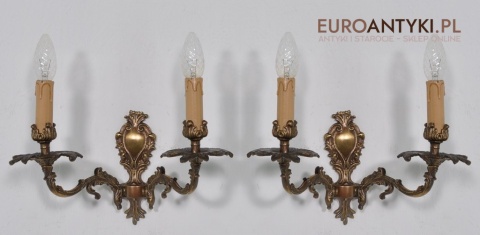 KLASYCZNE KINKIETY Z BRAZU LAMKI LAMPY SCIENNE x