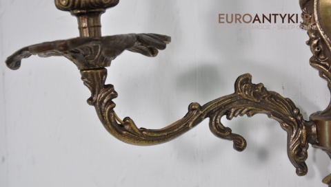 KLASYCZNE KINKIETY Z BRAZU LAMKI LAMPY SCIENNE x