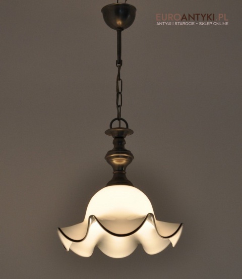 LAMPA DO KUCHNI GANKA GANKU HOLU SZKLANY KWIAT XL