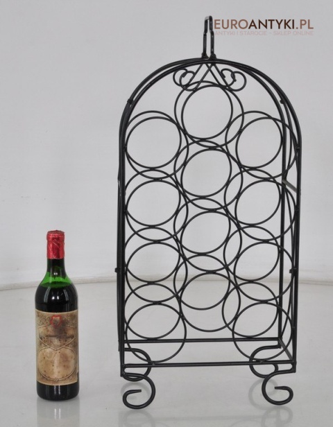 STARY KUTY METAL STOJAK NA WINO WINA STOJACZEK x