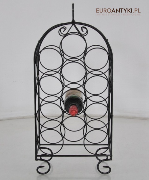 STARY KUTY METAL STOJAK NA WINO WINA STOJACZEK x