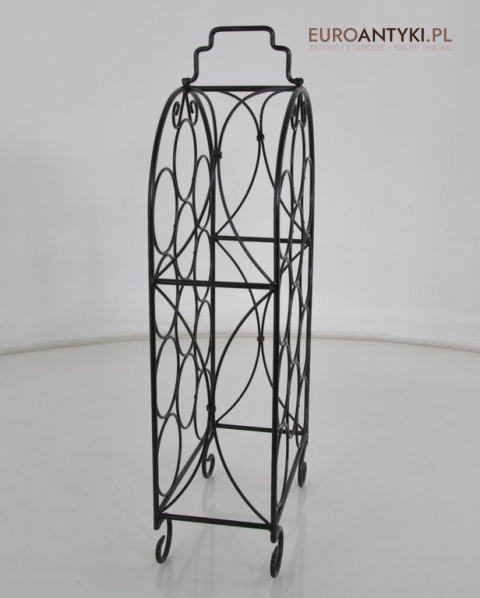 STARY KUTY METAL STOJAK NA WINO WINA STOJACZEK x