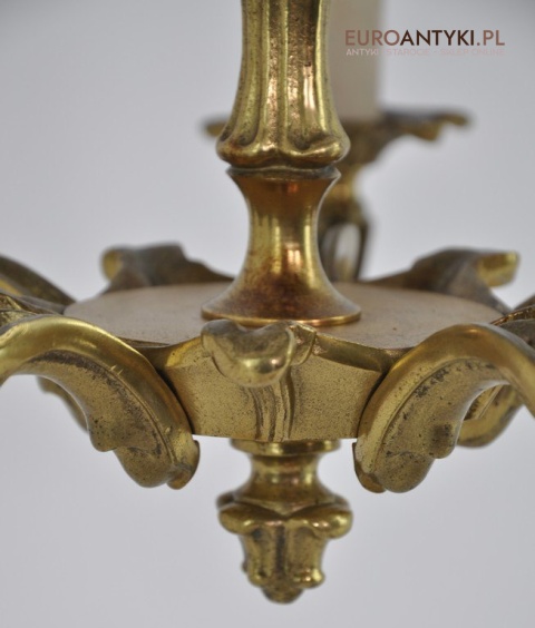 STARY SALONOWY ZLOTY ZYRANDOL STARE ZLOTO ANTYK