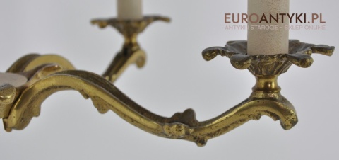 STARY SALONOWY ZLOTY ZYRANDOL STARE ZLOTO ANTYK