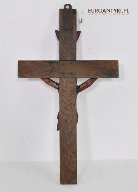ANTYK KRZYZ Z LAT 1850-1900 JEZUS CHRYSTUS x