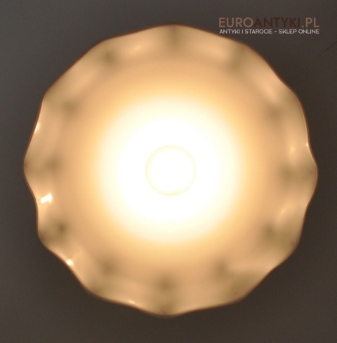 ANTYK STARA MOSIEZNA LAMPA Z PRZECIWWAGA DO KUCHNI