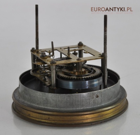 ANTYK STARY ZEGAR BIALY MARMUR MADE IN FRANCE x