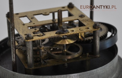 ANTYK STARY ZEGAR BIALY MARMUR MADE IN FRANCE x