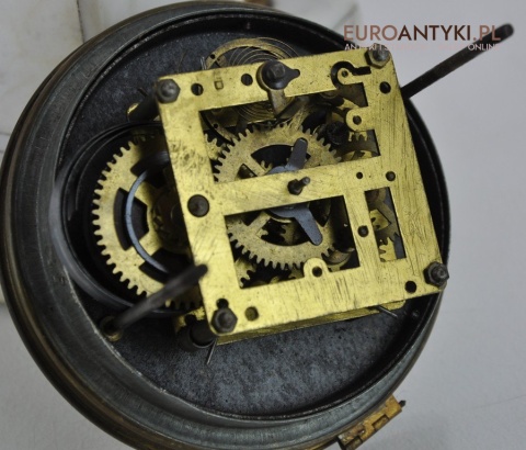 ANTYK STARY ZEGAR BIALY MARMUR MADE IN FRANCE x