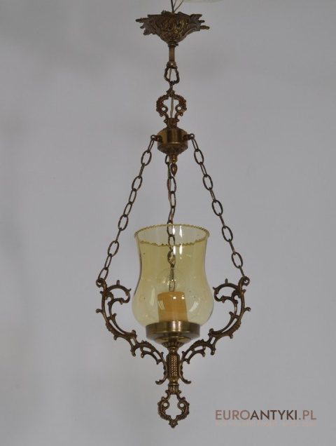 ART NOUVEAU STARA LAMPKA LAMPA DO GANKA HOLU x