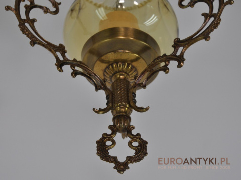 ART NOUVEAU STARA LAMPKA LAMPA DO GANKA HOLU x