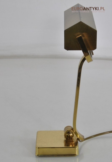BANKIERSKA LAMPKA LAMPA NA BIURKO MOSIADZ ANTYK x