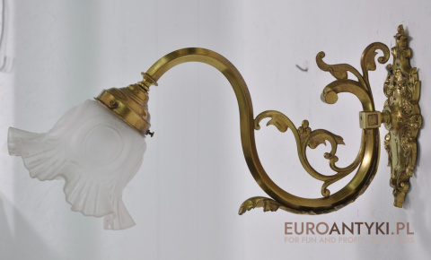 KINKIET SECESYJNY ART NOUVEAU JUGENDSTIL LAMPA