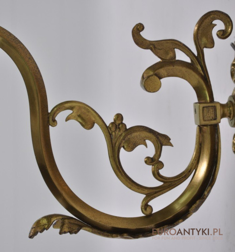 KINKIET SECESYJNY ART NOUVEAU JUGENDSTIL LAMPA