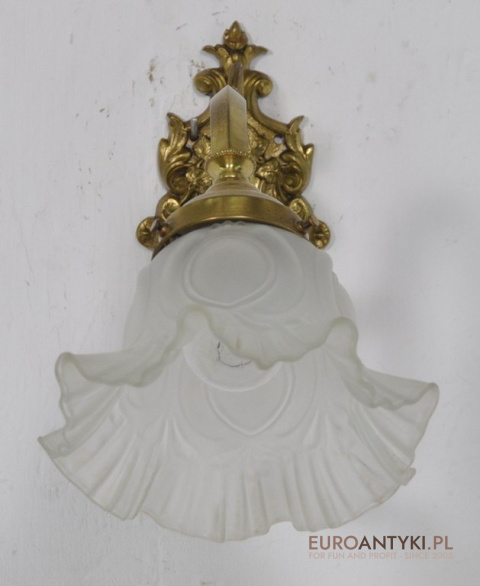 KINKIET SECESYJNY ART NOUVEAU JUGENDSTIL LAMPA