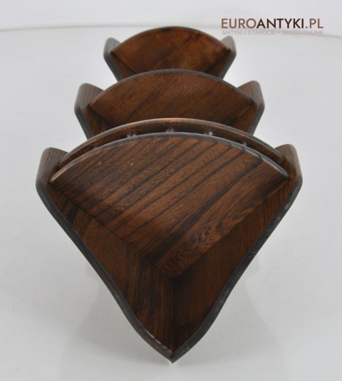 STARA DREWNIANA POLKA SZAFECZKA SZAFKA ROGOWA