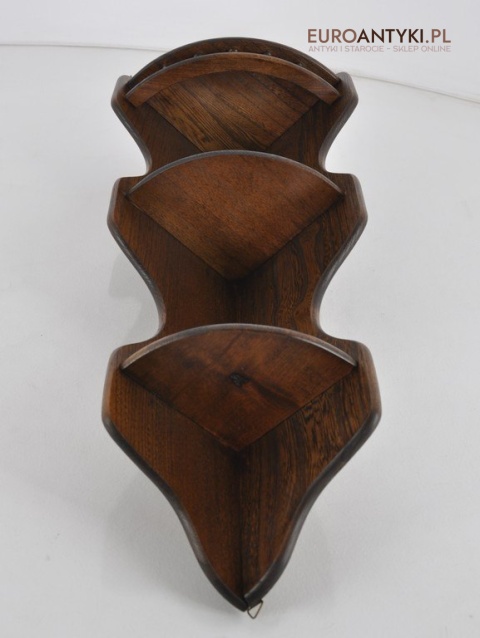 STARA DREWNIANA POLKA SZAFECZKA SZAFKA ROGOWA