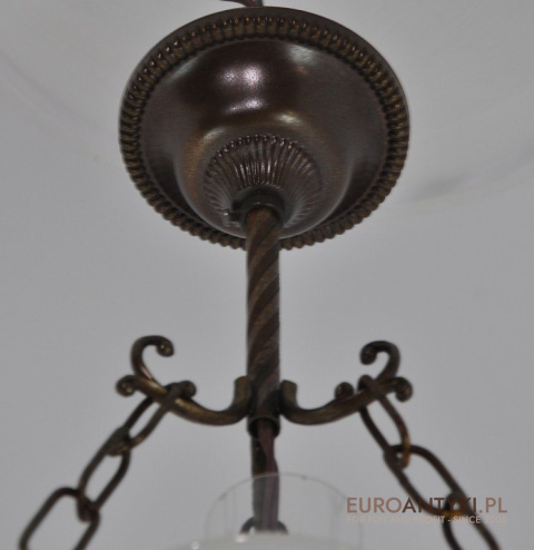 STARA RUSTYKALNA LAMPKA LAMPA DO GANKA HOLU RUSTIC