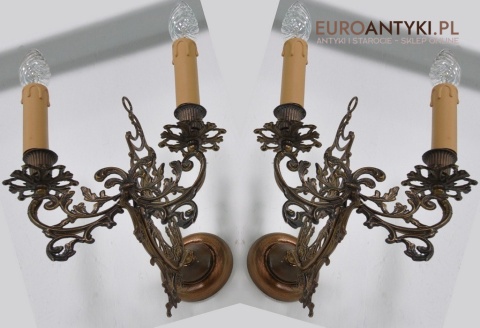 STARE KINKIETY LAMPKI DUZE LAMPY RUSTIC ANTYK x