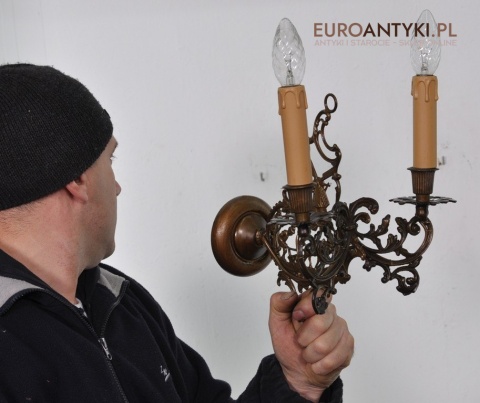 STARE KINKIETY LAMPKI DUZE LAMPY RUSTIC ANTYK x