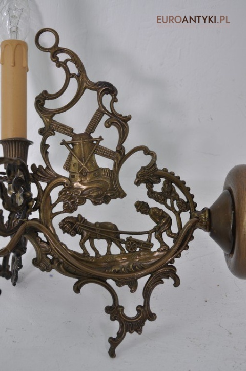 STARE KINKIETY LAMPKI DUZE LAMPY RUSTIC ANTYK x