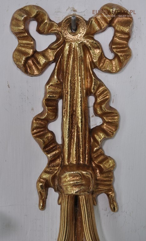 STARE KINKIETY LAMPKI LAMPY MOSIEZNE Z KOKARDA x