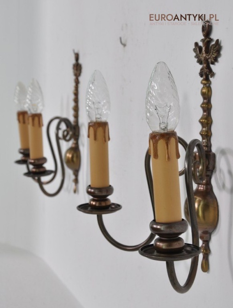 STARE KINKIETY LAMPKI LAMPY RUSTIC DO PAJAKA x