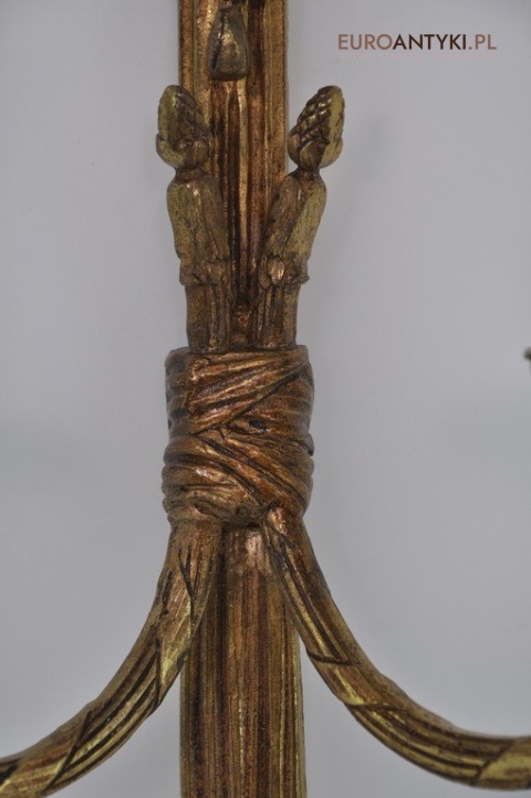 STARY DUZY KINKIET SECESYJNY LAMPKA LAMPA ANTYK XL